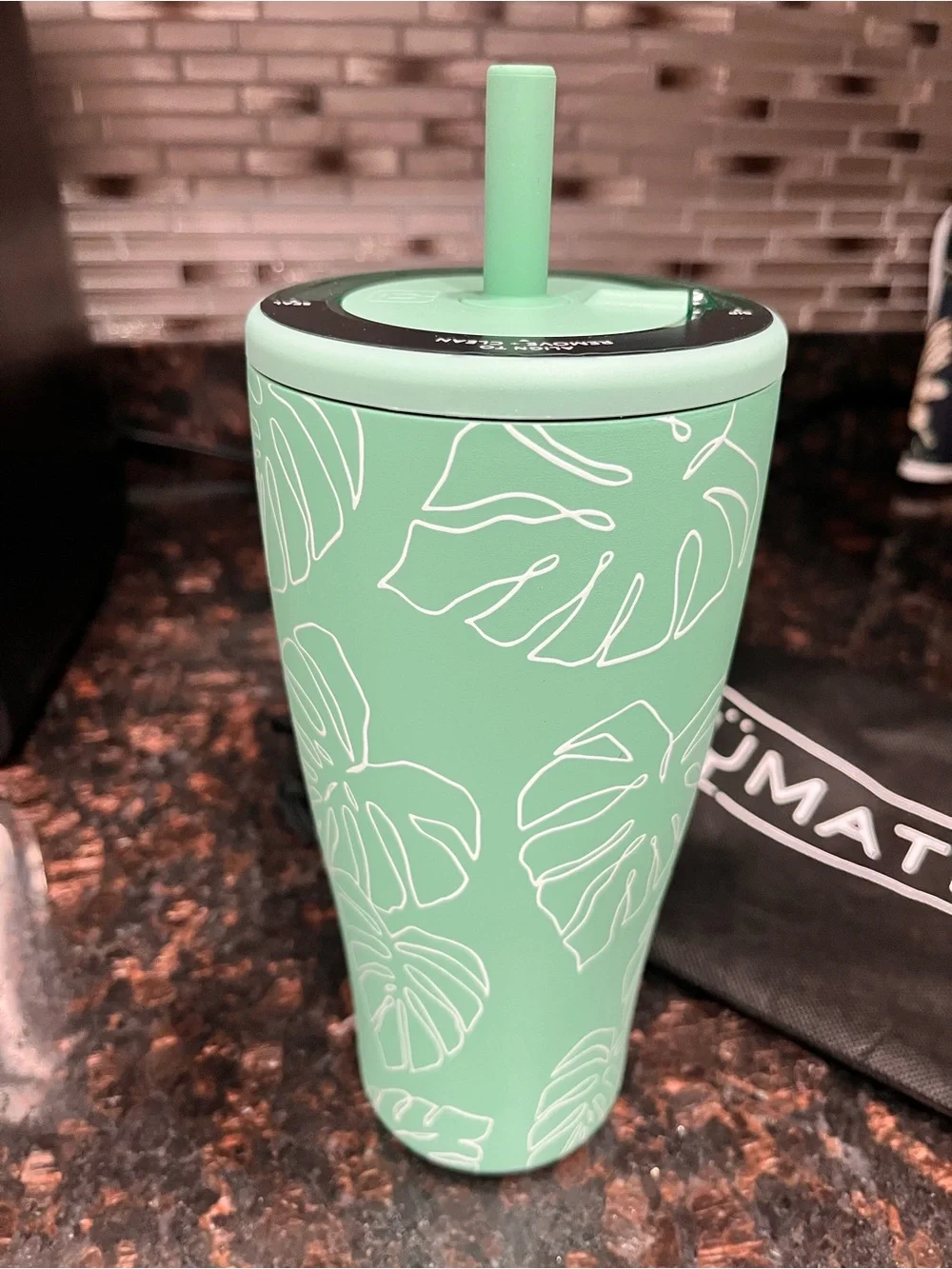 Brumate Era 40oz Monstera